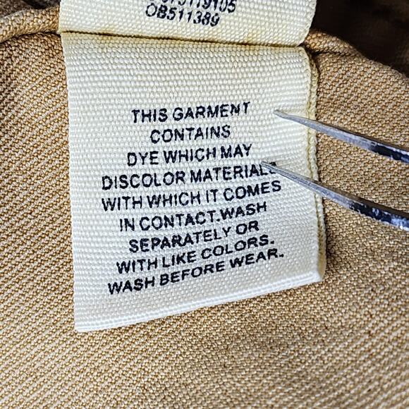 Free People Skirt Womens 6 Tan Khaki Golden Denim Mini Modern Femme Back Zip - Picture 8 of 12